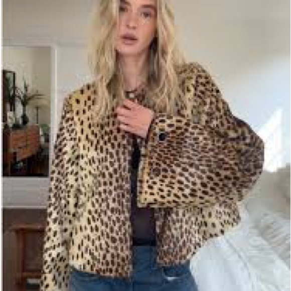 Charlotte Simone - Shirley Coat - Leopard Print - XL - NWT - Picture 13 of 15